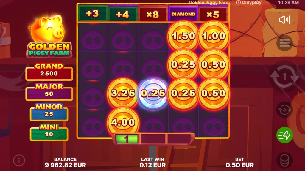 Golden Piggy Farm - Coin Respin